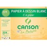 Outlet Canson Papier Rysunkowy A4 (29,7 x 21 cm) 12 Arkuszy BIAŁY 224G/M2