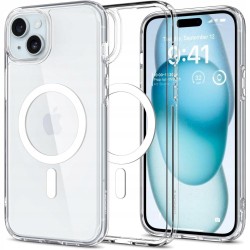 Outlet Plecki Spigen do Apple iPhone 15 bezbarwny zgodność z MagSafe OPIS