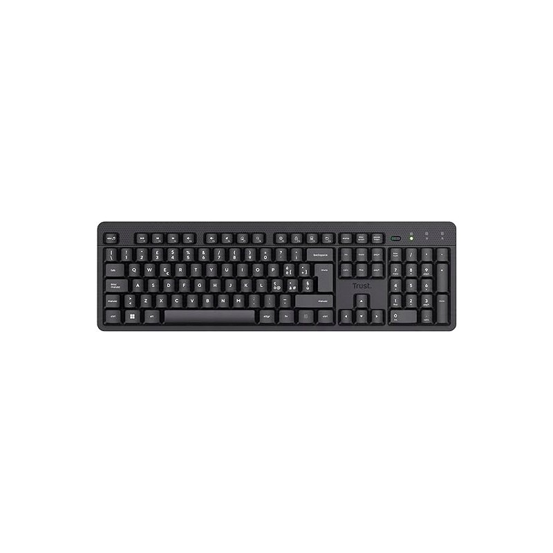 Outlet Trust Ody II Bezprzewodowa Klawiatura Cicha Włoski QWERTY 2,4GHz