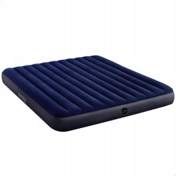 Outlet Materac dwuosobowy Intex 64755 203 x 183 x 25 cm niebieski OPIS