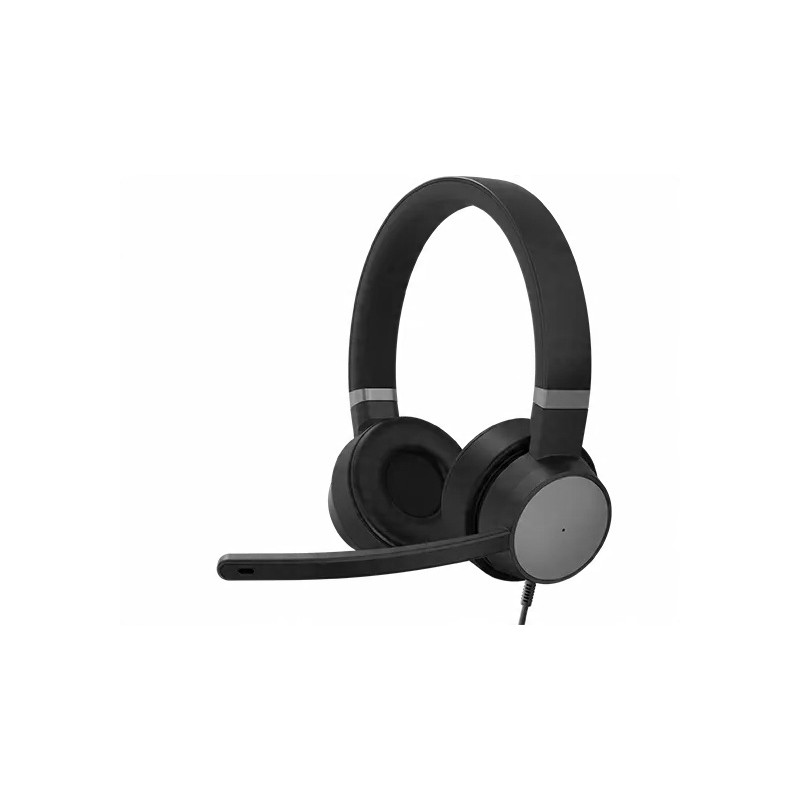 USZKODZONY Lenovo Zestaw słuchawkowy Go Wired ANC (czarny) 4XD1C99223 OPIS