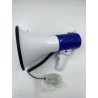 Outlet Głośnik megafon przenośny Nedis MEPH200WT biały 25W zasięg 1500mOPIS