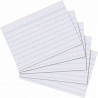 Outlet Herlitz Fiszki w linie A6 1 opakowanie 100 sztuk papier 180 gramów