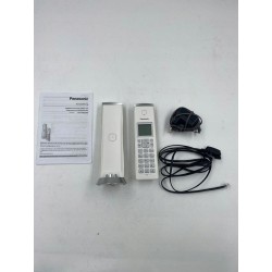 Outlet Telefon bezprzewodowy Panasonic KX-TGK220GN srebrny ekran LCD OPIS