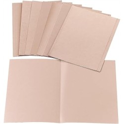 Teczka Q-Connect Kraft Square Cut 170 g/m2 opakowanie 100 sztuk brązowa