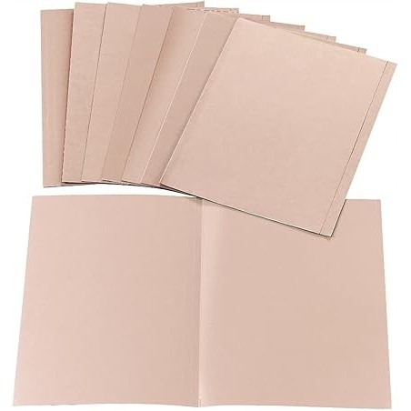 Teczka Q-Connect Kraft Square Cut 170 g/m2 opakowanie 100 sztuk brązowa