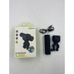 USZKODZONY Powerbank Goobay 5000 mAh na rower czarny szybkie ładowanie OPIS