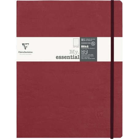 Outlet Clairefontaine 794432C Notes 19 × 25 cm 90 g/m² elastyczna gumka