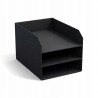 Outlet Bigso Box of Sweden Trey 3-poziomowa taca na listy czarna OPIS
