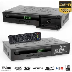 Outlet Tuner Leyf Leyf0301 DVB-S2 + kabel HDMI USB SCART (Euro) Full HD
