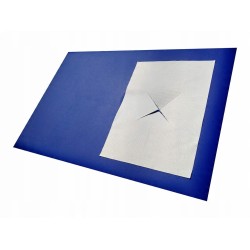 Podkłady pod twarz do stołu do masażu 120 sztuk 30 x 21 cm Saxmat.de białe