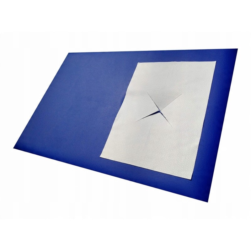 Podkłady pod twarz do stołu do masażu 120 sztuk 30 x 21 cm Saxmat.de białe