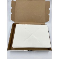 Podkłady pod twarz do stołu do masażu 120 sztuk 30 x 21 cm Saxmat.de białe