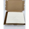 Podkłady pod twarz do stołu do masażu 120 sztuk 30 x 21 cm Saxmat.de białe