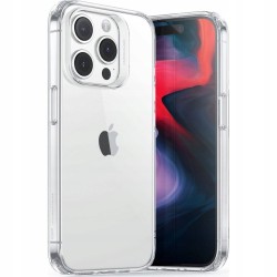 ESR Przezroczyste etui kompatybilne z iPhone 15Pro odporne na wstrząsy