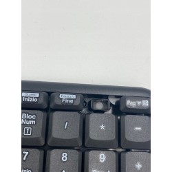 Outlet Zestaw bezprzewodowa klawiatura i mysz Logitech czarnaMK220 j.włoski