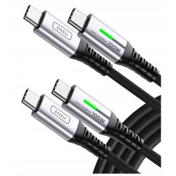 Outlet 2- Pak kabli USB typ C - USB typC INIU szybkie ładowanie FAST CHARGE
