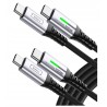 Outlet 2- Pak kabli USB typ C - USB typC INIU szybkie ładowanie FAST CHARGE