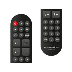 Outlet Pilot uniwersalny Superior Ready 5 czarny maksymalny zasięg 10 m