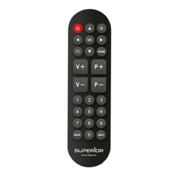 Outlet Pilot uniwersalny Superior Ready 5 czarny maksymalny zasięg 10 m