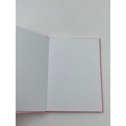 Outlet Szkicownik Kangaro różowy A5 80 arkuszy papier 100 g biały
