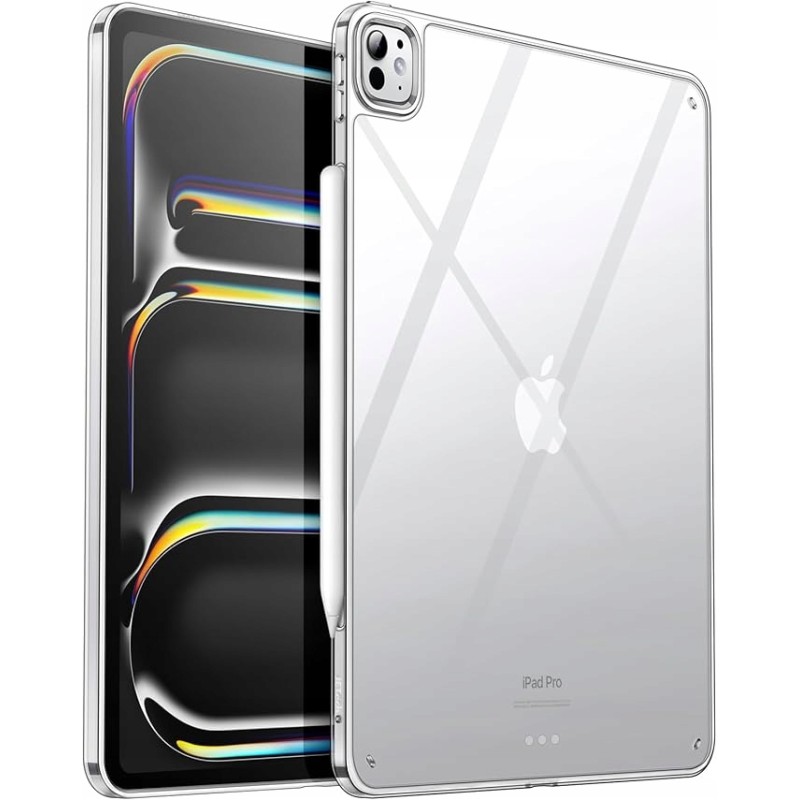 Outlet Etui JETech przeźroczyste dla iPad Pro 13 Cala M4 (2024) PC i TPU Outlet Etui JETech przeźroczyste dla iPad Pro 13 Cala M4 (2024) PC i TPU