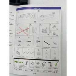 Ergonomiczny Obrotowy Uchwyt do MONITORA Telewizora LCD17-35' GrafitowyOPIS