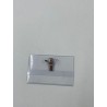 Outlet Zestaw identyfikatorów z klipsem i agrafką 50 sztuk 90x55 mm OPIS