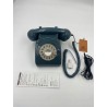 GPO Telefon biurkowy z tarczą obrotową szary 16 x 21,5 x 14,5 cm szary OPIS