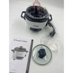 USZKODZONY Ryżowar Russell Hobbs 27020-56 200 W 400 ml biały OPIS