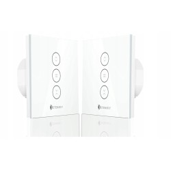 Outlet Wyłącznik pojedynczy Sterowany Wi-Fi Etersky biały WF-CS01