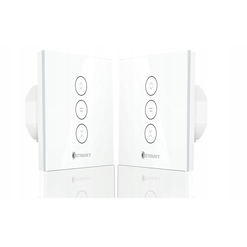 Outlet Wyłącznik pojedynczy Sterowany Wi-Fi Etersky biały WF-CS01
