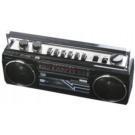 USZKODZONY Magnetofon kasetowy Trevi RR501 czarny