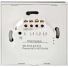 Outlet Wyłącznik pojedynczy Sterowany Wi-Fi Etersky biały WF-CS01