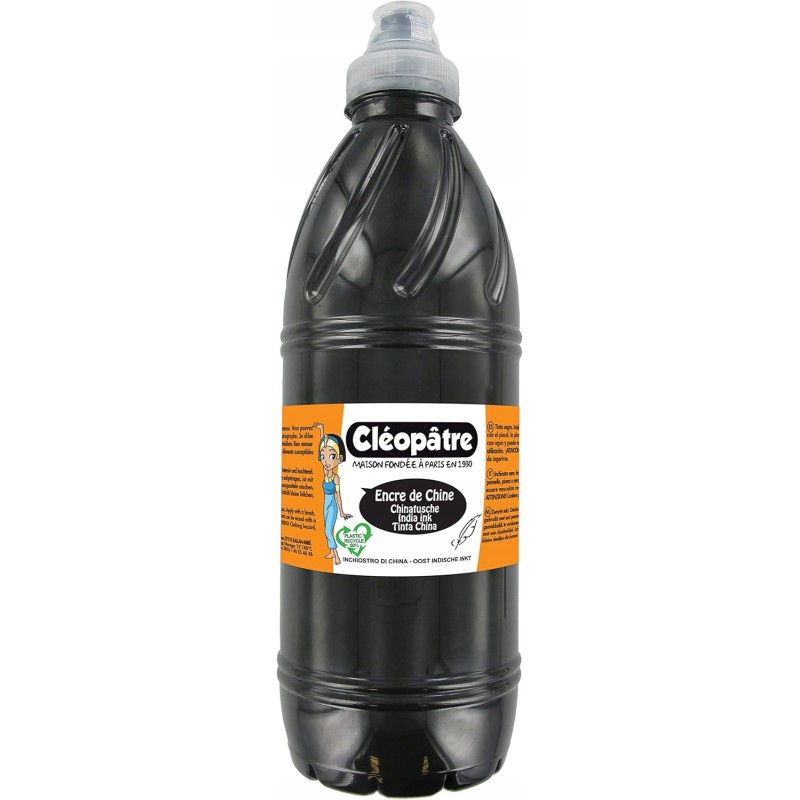 Outlet Atrament pigmentowy na bazie wody do kaligrafii Czarny 1000 ml Outlet Atrament pigmentowy na bazie wody do kaligrafii Czarny 1000 ml