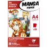 Outlet Blok do szkicowania Clairefontaine ilustracji mangii komiksów DIN A4