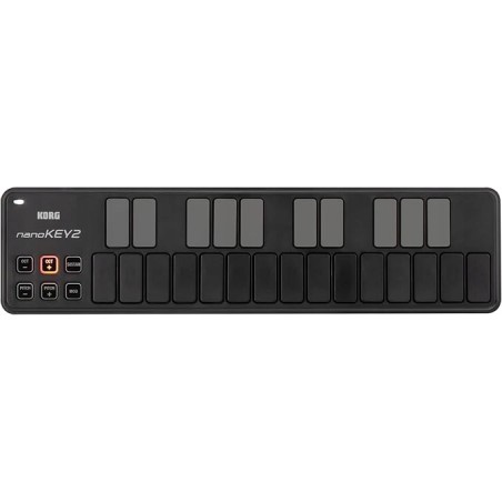 Outlet Korg 25-klawiszowy kontroler midi (NANOKEY2BK) czarny OPIS