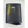 Niszczarka do papieru Amazon Basics czarna P3 15,5l na karty dokumenty OPIS