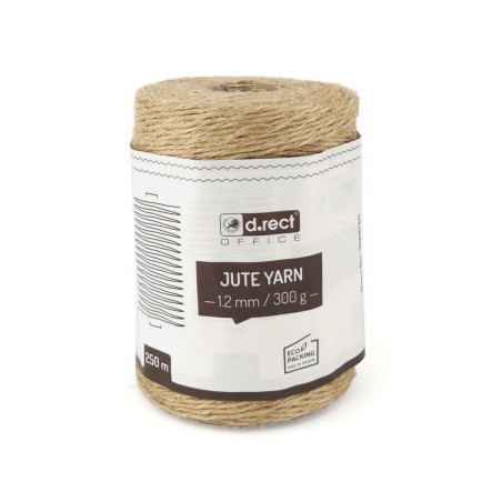 Outlet Sznurek jutowy D.Rect 250 m x 1,2 mm brązowy wytrzymale naturalny