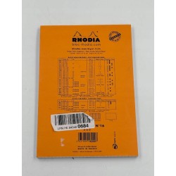 Outlet Rhodia 16200C notatnik DIN A5 14,8 x 21 cm 80 arkuszy w kratkę