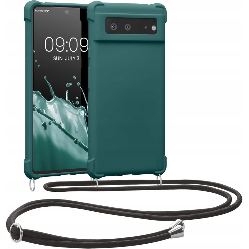 Outlet Kwmobile Etui crossbody kompatybilne z Google Pixel 6 silikonowe