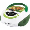USZKODZONY Metronic Jungle 477144 Radioodtwarzacz FM USB SD zielone OPIS