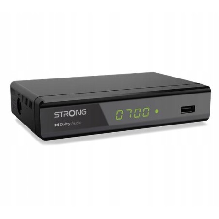 Outlet Tuner DVB-T2 Strong SRT8119 złączeHDMI TV SCART złącze antenowe OPIS