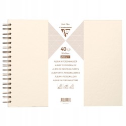 Outlet Album na zdjęcia Clairefontaine 95433C 36,5 x 24 cm kremowy OPIS
