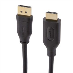 Outlet Kabel Amazon Basics DPH12M-3FT-1P HDMI DisplayPort długość 0,9 m