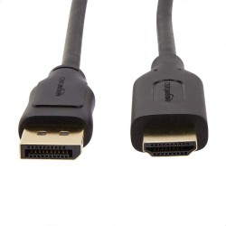 Outlet Kabel Amazon Basics DPH12M-3FT-1P HDMI DisplayPort długość 0,9 m