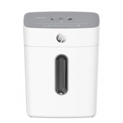 Outlet Niszczarka HP ONESHRED 8CC ścinki P-4 8kart pojemnik 15l biała OPIS