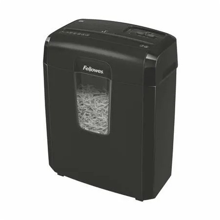 Outlet Fellowes niszczarka do dokumentów do 8 arkuszy kosz 14L blokada