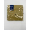 OUTLET KOMPLET 20 SERWETEK SERWETKI ZŁOTO ZŁOTE KWADRAT 33 cm x 33 cm