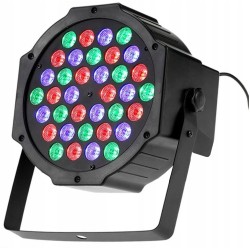 OUTLET FOYU MINI LAMPA REFLEKTOR SCENICZNY 36W 36 DIÓD KOLOROWYCH OPIS